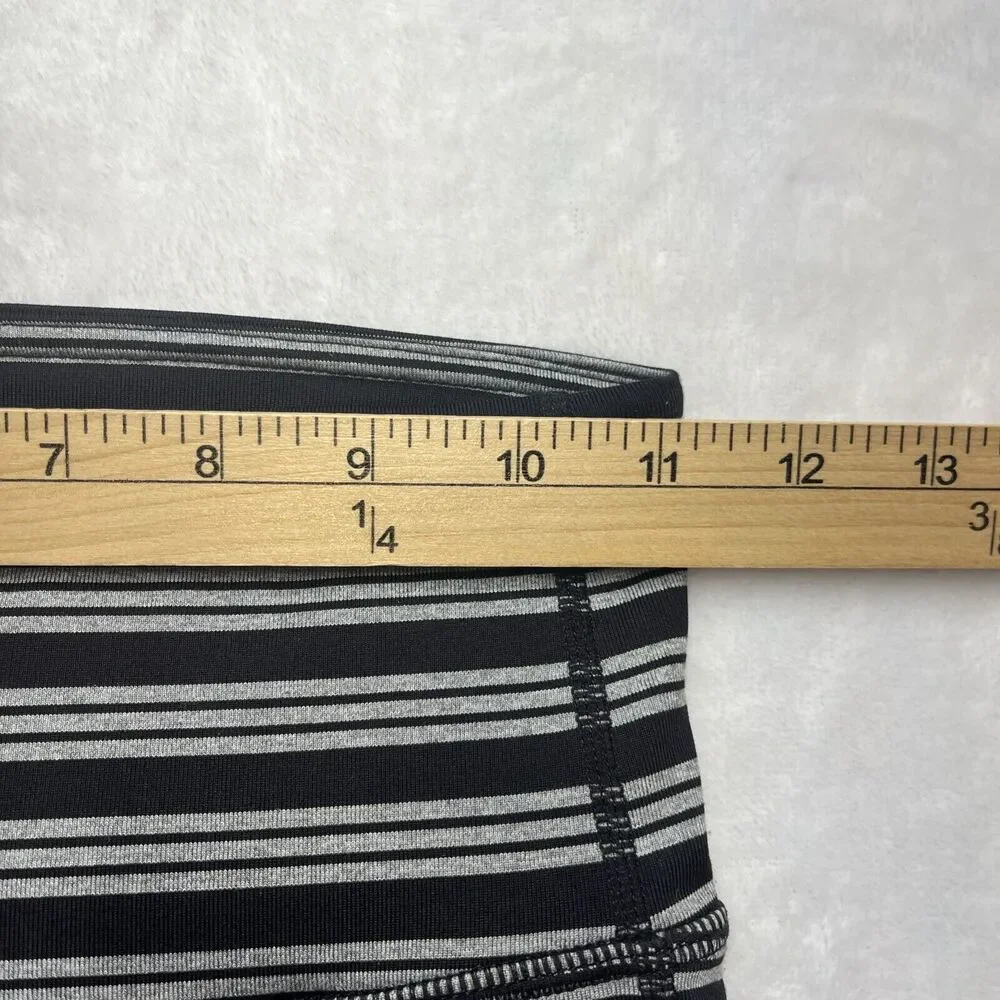 ATHLETA Chaturanga Striped Crop Leggings Women’s XXS Fitness Yoga Athletic‎